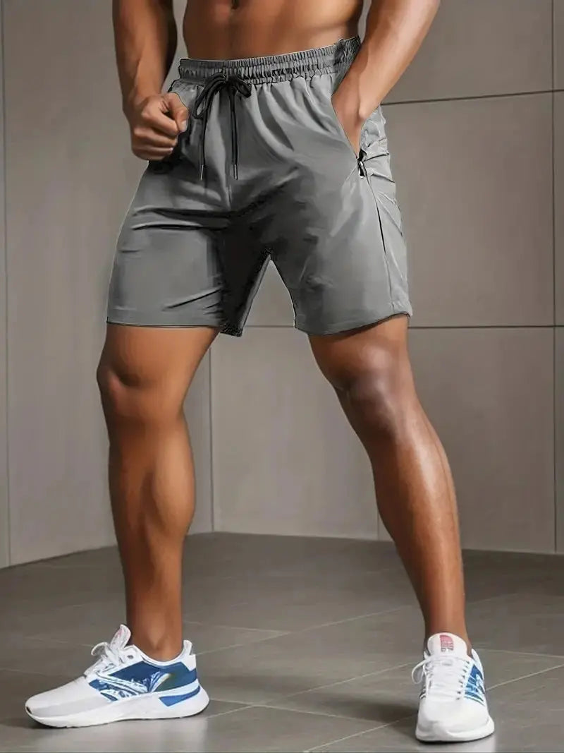 Herr Sportshorts | Snabbtorkande, Lättviktig Polyester | Leo 4