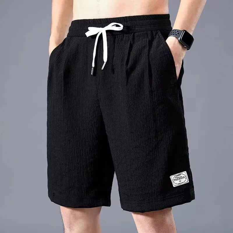 Herr Sportshorts i Is-Siden | Andningsbart, Löst Snitt 2