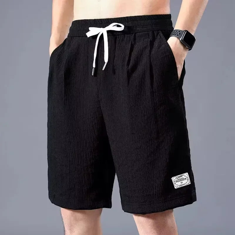 Herr Sportshorts i Is-Siden | Andningsbart, Löst Snitt 6