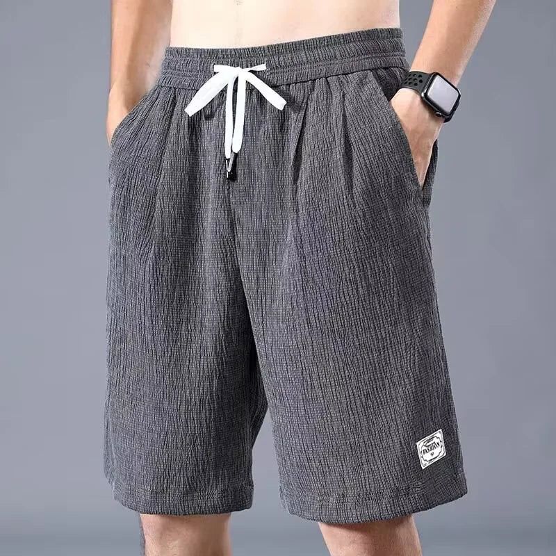 Herr Sportshorts i Is-Siden | Andningsbart, Löst Snitt 7