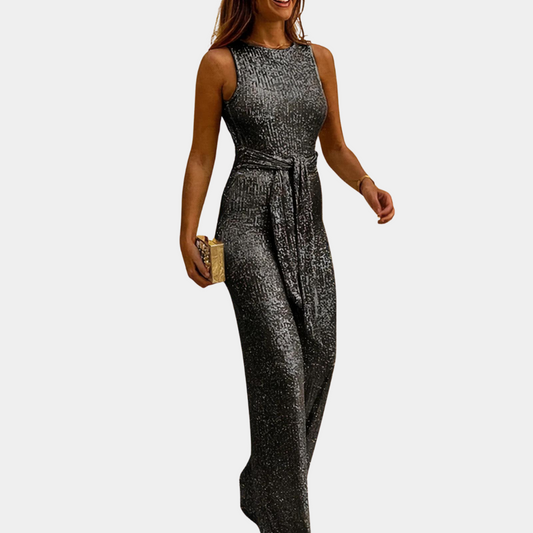 Dam Glitter Jumpsuit | Elegant, Mångsidig | Livia 1