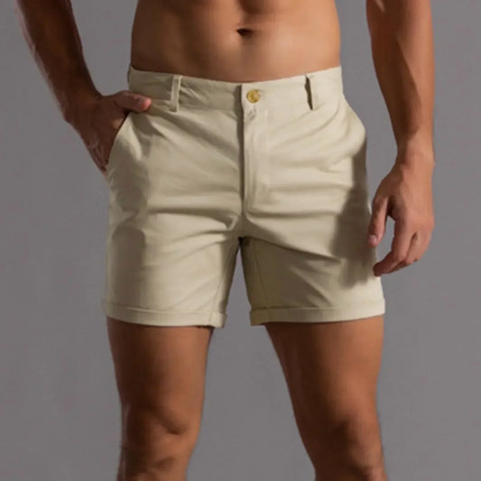 Herr Chino Shorts | Högkvalitativt Material, Klassisk Design | Marvis 1