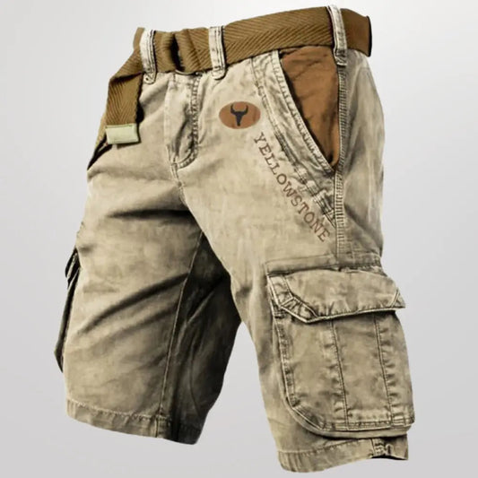 Herr Cargo Shorts | Bekväm, Lätt | Max 0