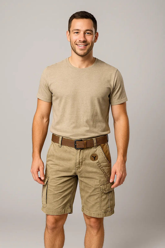 Herr Cargo Shorts | Bekväm, Lätt | Max 1