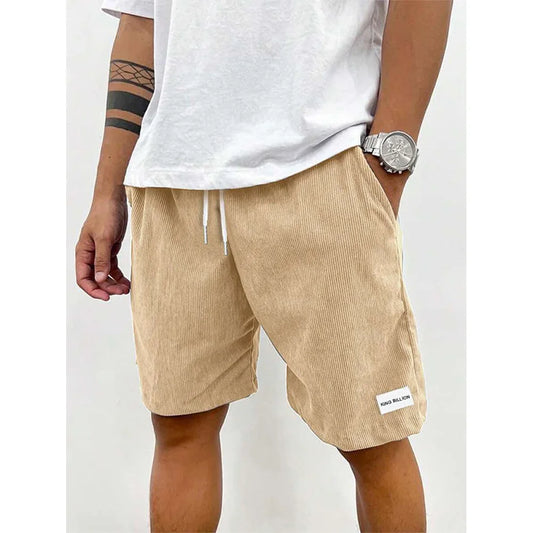 Herr Corduroy Shorts | Bekväm, Casual 0
