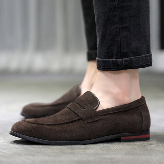 Herr Suède Loafers | Premium, Klassisk | Max 0