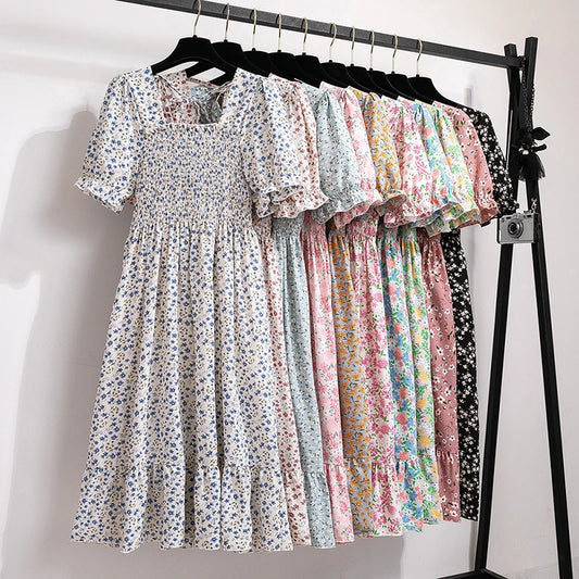 Kvinna Chiffon Klänning | Lätt, Somrig | Mira 0