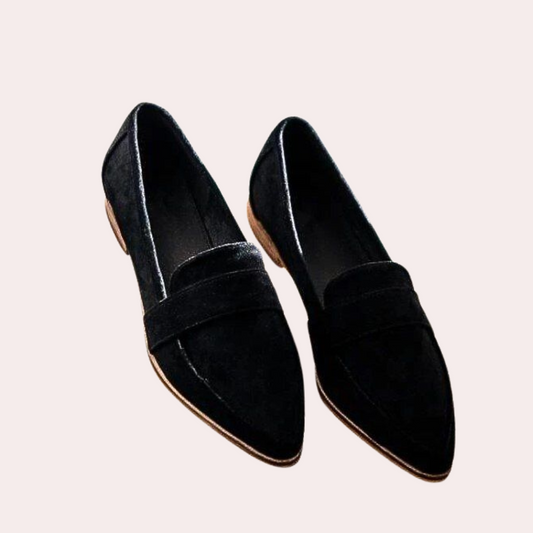 Kvinna Loafers | Syntetisk Läder, Elegant Rund Tå | Nia 0